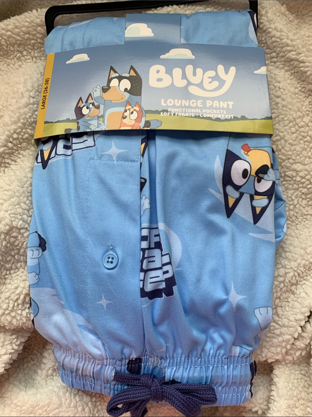 LG Bluey Lounge Pants - Light Blue